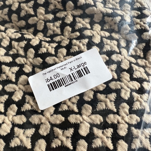 The Hatchell Patterned Pant in Black Multi, XL - Picture 5 of 7